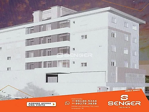 Apartamento 2 Quartos 54m² - Centro - Apartamento em Centro, Veranopolis - Foto 1