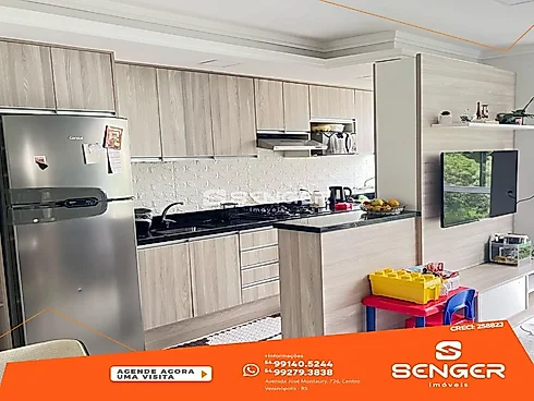 Apartamento 2 Quartos 54m² - Centro - Apartamento em Centro, Veranopolis - Foto 3