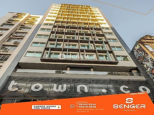 Apartamento 1 Quarto 30m² - Centro Histórico - Apartamento em Centro Histórico, Porto Alegre - Foto 1