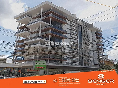 Apartamento 3 Quartos com 1 Suíte e 181m² - Centro - Apartamento em Centro, Veranopolis - Foto 1