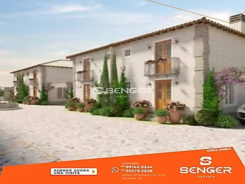 Sobrados 01 e 02 Dormres. Vila Toscana Vila Flores - Sobrado geminado em Centro, Vila Flores - Foto 5