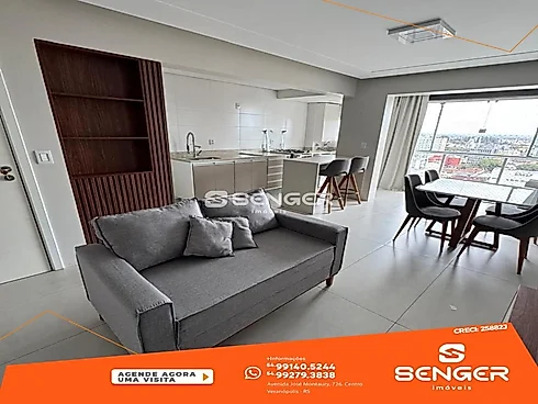 Apartamento 2 Quartos com 1 Suíte e 78m² - Centro - Apartamento em Centro, Sao Leopoldo - Foto 2