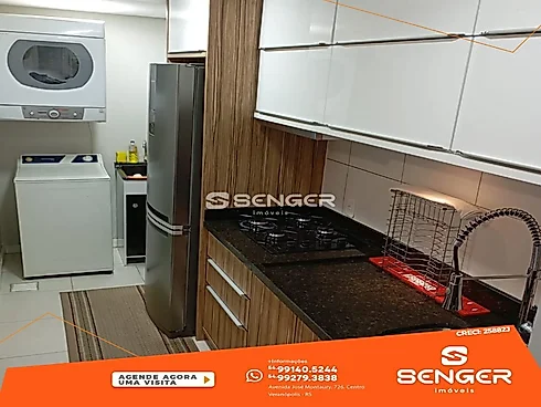 Apartamento 2 Quartos com Churrasqueira - Femaçã - Apartamento em Femaçã, Veranopolis - Foto 4