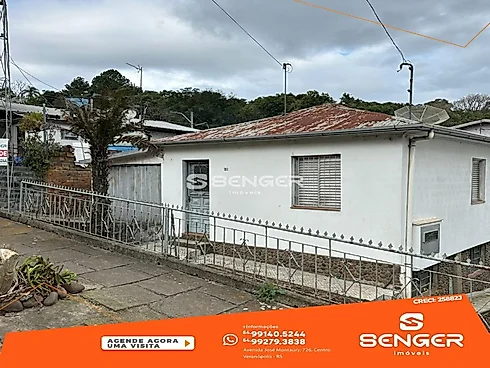 Terreno 13 X20 com Casa Á 01 Quadra do Centro - Terreno em Santa Lucia, Veranopolis - Foto 2