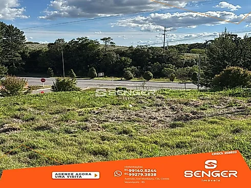 Amplo Terreno Beira de Asfalto em Vila Flores 387m - Terreno em Centro, Vila Flores - Foto 2