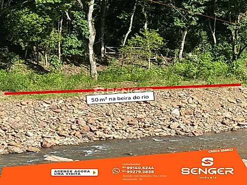 Área Ideal para Sítios no Rio das Antas - Sítio em Interior, Veranopolis - Foto 1