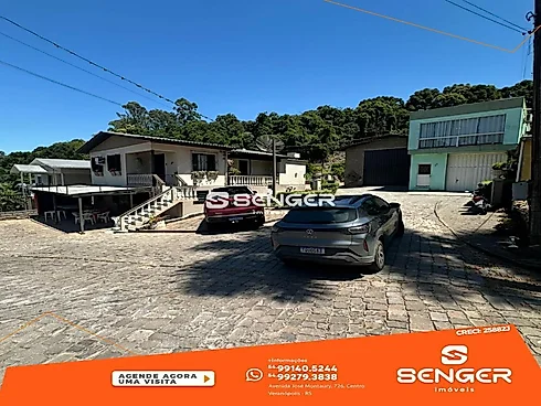 Casa 3 Quartos com Churrasqueira - Vila Azul - Casa em Vila Azul, Veranopolis - Foto 1