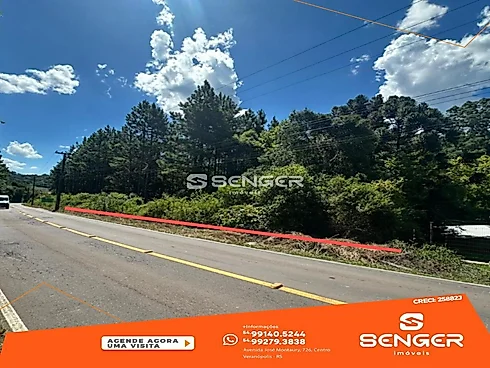 Área de 3.750M² na Estrada Geral Santa Barbara - Sítio em Interior, Veranopolis - Foto 1