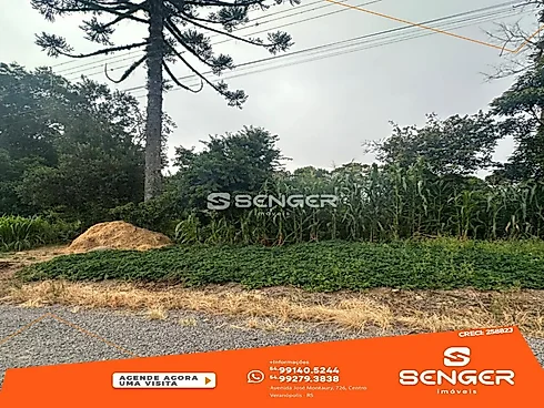 Terreno Amplo no Bairro Valverde-Prox a Br 470 - Terreno em Valverde, Veranopolis - Foto 2