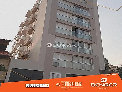 Apartamento 1 Quarto com Churrasqueira - Centro - Apartamento em Centro, Veranopolis - Foto 1