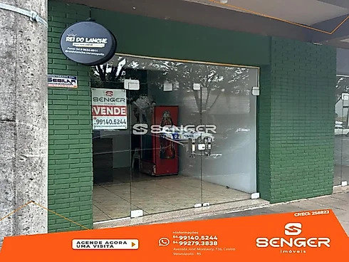 Ponto Comercial ( Lancheria Montada) Pronta P Op. - Loja térrea em Centro, Veranopolis - Foto 1