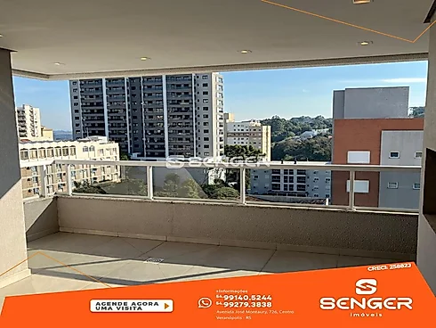 Apartamento 2 Quartos com 1 Suíte e 87m² - Centro - Apartamento em Centro, Veranopolis - Foto 2