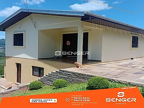 Sítio com Ampla Casa de 02 Pavimentos-Bento Gonçal - Chácara em Interior, Bento Gonçalves - Foto 1