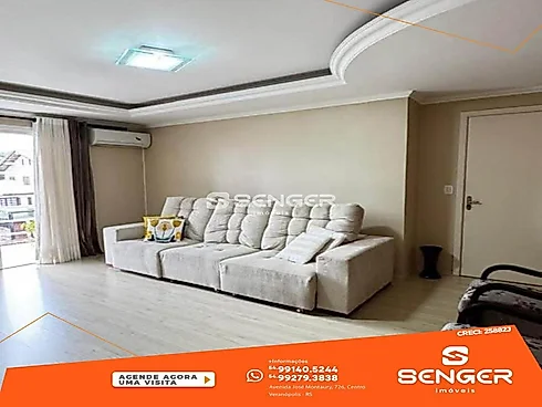 Casa 3 Quartos com Churrasqueira - Renovação - Casa em Renovação, Veranopolis - Foto 2