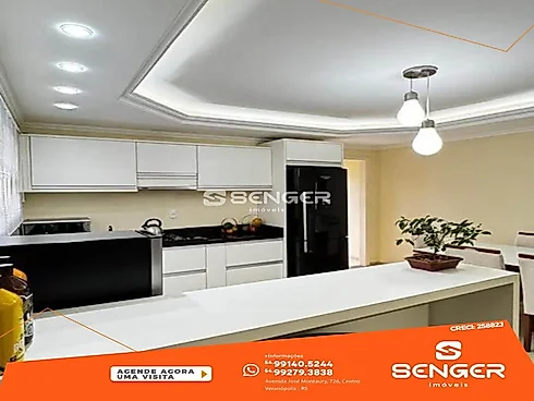 Casa 3 Quartos com Churrasqueira - Renovação - Casa em Renovação, Veranopolis - Foto 5