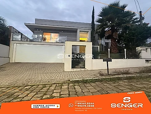 Casa 3 Quartos com Churrasqueira - Femaçã - Casa em Femaçã, Veranopolis - Foto 1