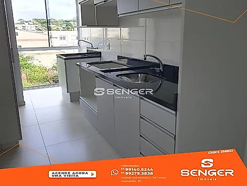 Apartamento 2 Quartos 54m² com Churrasqueira - Centro - Apartamento em Centro, Veranopolis - Foto 2