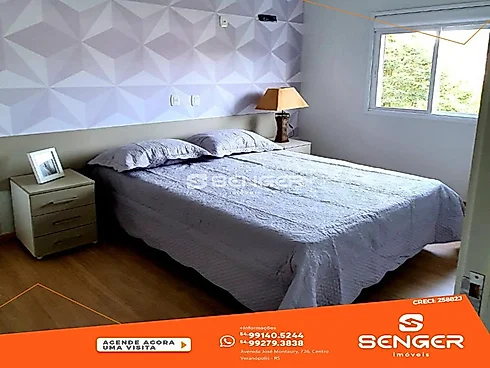 Apartamento 2 Quartos 54m² com Churrasqueira - Centro - Apartamento em Centro, Veranopolis - Foto 3