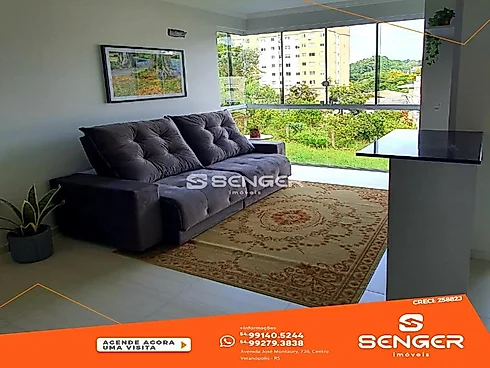 Apartamento 2 Quartos 54m² com Churrasqueira - Centro - Apartamento em Centro, Veranopolis - Foto 4