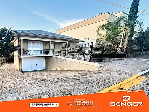 Casa 5 Quartos com Churrasqueira - Renovação - Casa em Renovação, Veranopolis - Foto 1