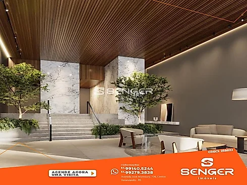 Apartamento 3 Quartos com 3 Suítes e 186m² - Bairro Predial - Apartamento em Bairro Predial, Torres - Foto 2