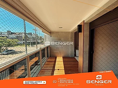 Apartamento 3 Quartos com 1 Suíte e 98m² - Praia Grande - Apartamento em Praia Grande, Torres - Foto 5