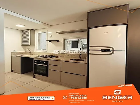 Apartamento 2 Quartos com 1 Suíte e 68m² - Centro - Apartamento em Centro, Torres - Foto 2