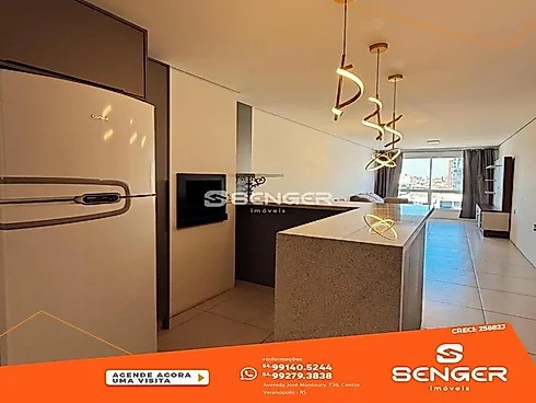 Apartamento 2 Quartos com 1 Suíte e 68m² - Centro - Apartamento em Centro, Torres - Foto 3