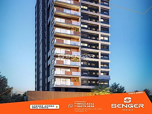Apartamento 2 e 3 Quartos com Piscina - Centro - Apartamento em Centro, Torres - Foto 5