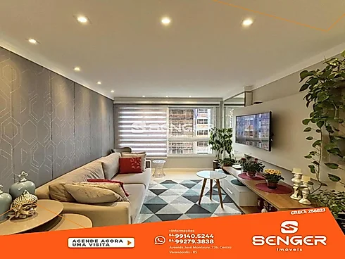 Apartamento 2 Quartos com 1 Suíte e 70m² - Centro - Apartamento em Centro, Torres - Foto 2