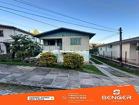 Casa 3 Quartos - Centro - Casa em Centro, Veranopolis - Foto 1