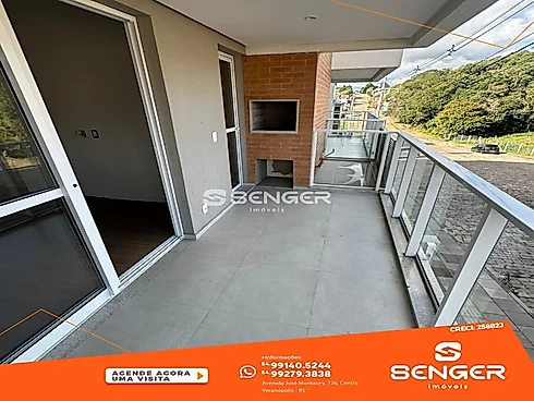 Apartamento 2 Quartos com 1 Suíte e 95m² - Femaçã - Apartamento em Femaçã, Veranopolis - Foto 5