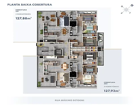 Apartamento 2 Quartos com 1 Suíte e 62m² - Solivo - Apartamento em Solivo, Veranopolis - Foto 3