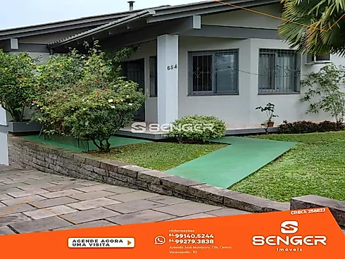 Casa 3 Quartos com Churrasqueira - Centro - Casa em Centro, Veranopolis - Foto 3