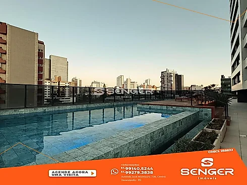 Apartamento 3 Quartos com 2 Suítes e 152m² - Av Benjamim Constant - Apartamento em Av Benjamim Constant, Torres - Foto 4