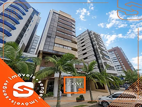 Escritório/Sala Comercial 300m² no Saint Paul Residence - Centro