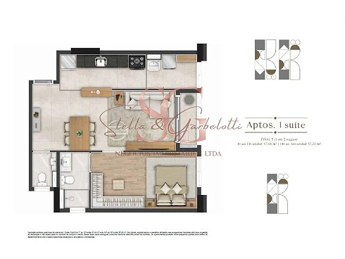 Apartamento à Venda no Condomínio  Design By Tebas R$ 960.000,00 - Apartamento em Jardim Ana Maria, Jundiaí - Foto 3