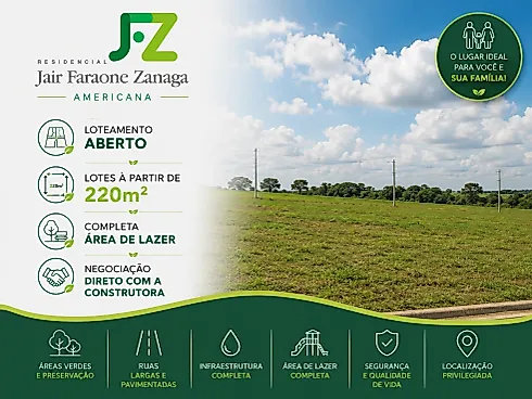Terreno, Americana