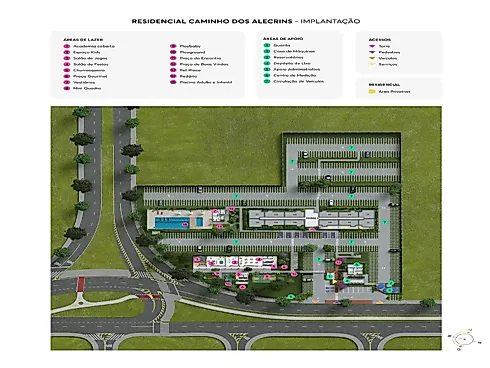 Apartamento 2 Quartos no Caminho dos Alecrins - Jardim Santa Inês Ii - Apartamento em Jardim Santa Inês II, São José dos Campos - Foto 2