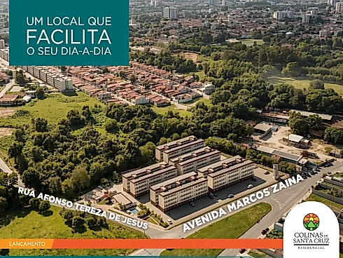 Apartamento 2 Quartos no Colinas de Santa Cruz Residencial - Apartamento em Vila Areao, Taubaté - Foto 1