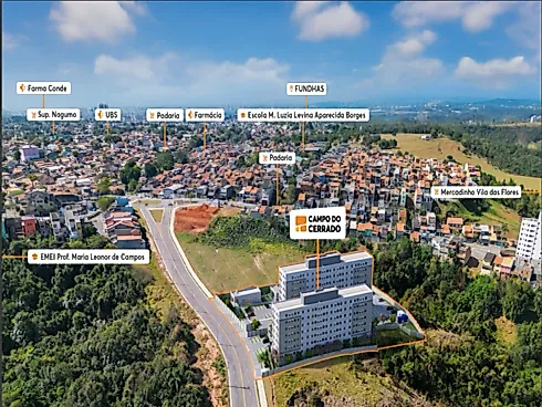 Apartamento 2 Quartos no Residencial Campo do Cerrado - Foto 8