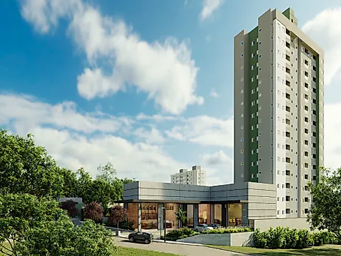 Apartamento em Residencial Novo Horizonte, Taubaté