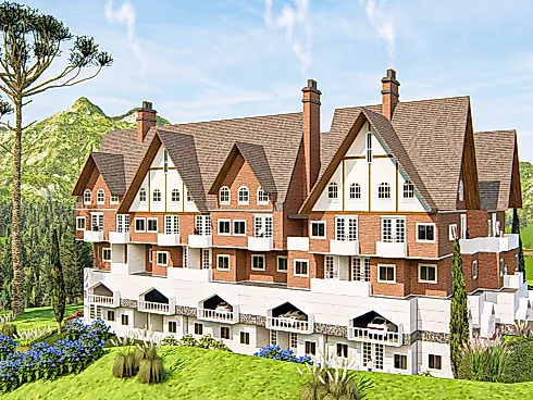 Apartamento 2 Quartos no Residences London - Apartamento em Jardim Guararema, Campos do Jordão - Foto 4