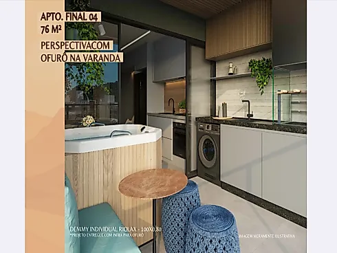 Apartamento em Acaraú, Ubatuba