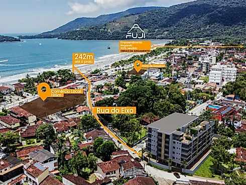 Apartamento em Maranduba, Ubatuba