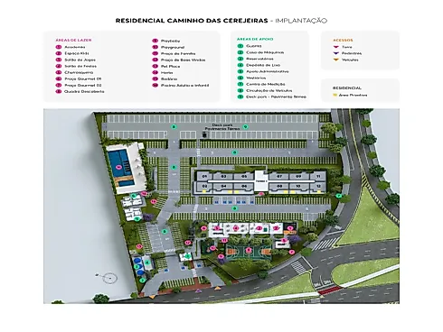 Apartamento 2 Quartos no Caminho dos Cerejeiras - Foto 16