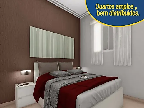 Apartamento 2 Quartos no Jabuticabeiras Village - Feital - Apartamento em Feital, Pindamonhangaba - Foto 2