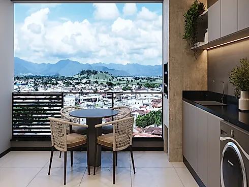 Apartamento em Parque Balneário Poiares, Caraguatatuba