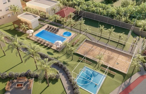 Apartamento 1 Quarto no Reserva do Parque - Aparecida