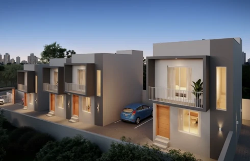 Sobrado Geminado com 2 quartos em Centro, Gravataí